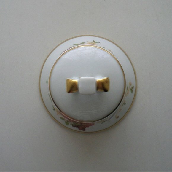 AK Kaiser Porcelain Bone China Bell Peacock Gold Trim W Germany The Danbury Mint - Picture 5 of 12